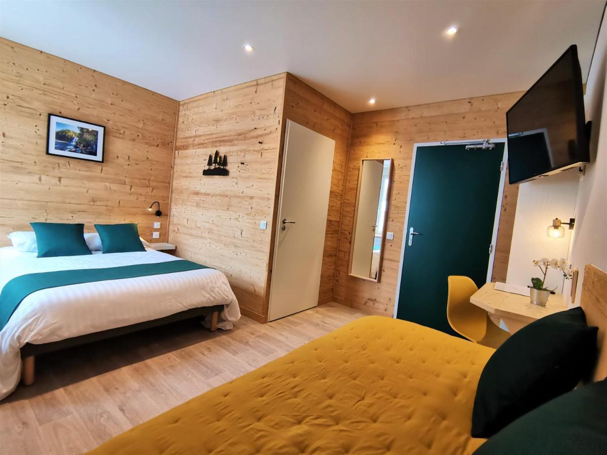 Hotel Les Montagnards Morteau Esterno foto