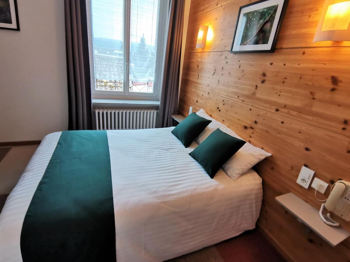 Hotel Les Montagnards Morteau Esterno foto